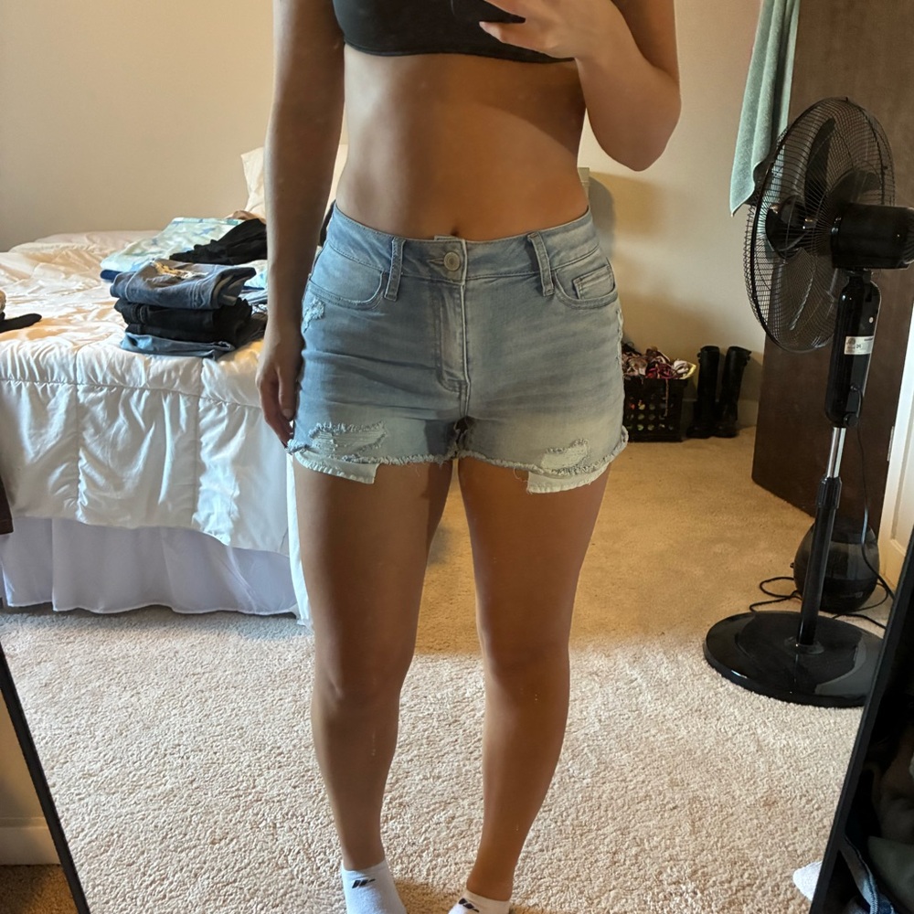 SO Women's Light Blue Jean Shorts
